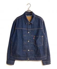 LEVI'S PReMIUM（リーバイス プレミアム）の古着「TYPE I トラッカージャケット セルビッジ」｜インディゴ