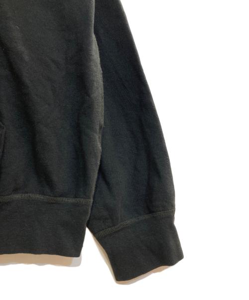 COMOLI（コモリ）COMOLI (コモリ) 製品染 裏毛 ジップパーカ ブラック サイズ:5の古着・服飾アイテム