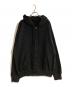 COMOLI（コモリ）の古着「製品染 裏毛 ジップパーカ」｜ブラック