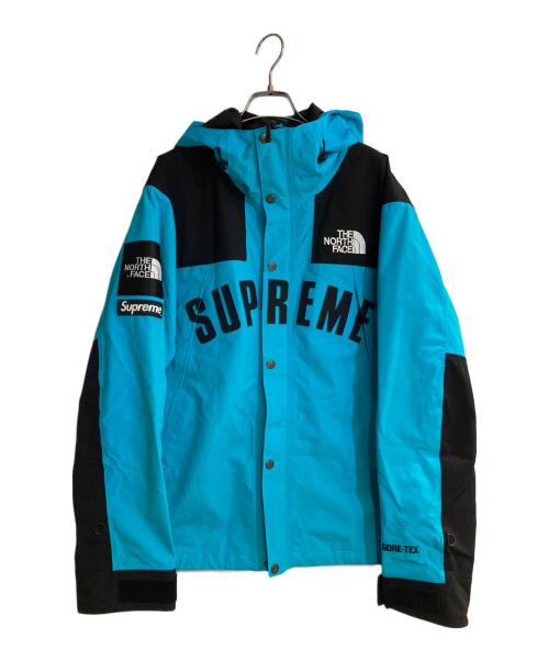 THE NORTH FACE（ザ ノース フェイス）THE NORTH FACE (ザ ノース フェイス) SUPREME (シュプリーム) Arc Logo Mountain Parka スカイブルー サイズ:Ｌの古着・服飾アイテム