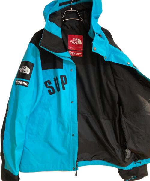 THE NORTH FACE（ザ ノース フェイス）THE NORTH FACE (ザ ノース フェイス) SUPREME (シュプリーム) Arc Logo Mountain Parka スカイブルー サイズ:Ｌの古着・服飾アイテム