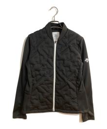 DESCENTE GOLF（デサントゴルフ）の古着「フルジップダウンジャケット」｜ブラック