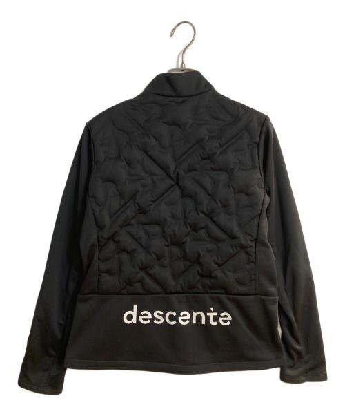 DESCENTE GOLF（デサントゴルフ）DESCENTE GOLF (デサントゴルフ) フルジップダウンジャケット ブラック サイズ:Mの古着・服飾アイテム
