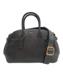 COACH（コーチ）の古着「エンパイア キャリーオール バッグ 26」｜ブラック