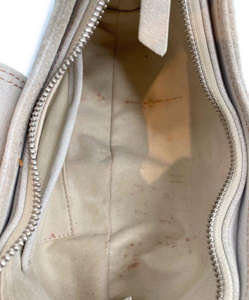 osoi（オソイ）osoi (オソイ) HOBO BROCLE ワンショルダーバッグ アイボリーの古着・服飾アイテム