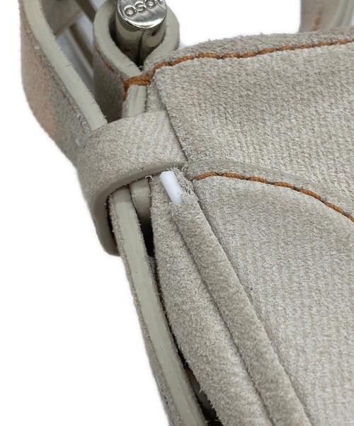 osoi（オソイ）osoi (オソイ) HOBO BROCLE ワンショルダーバッグ アイボリーの古着・服飾アイテム