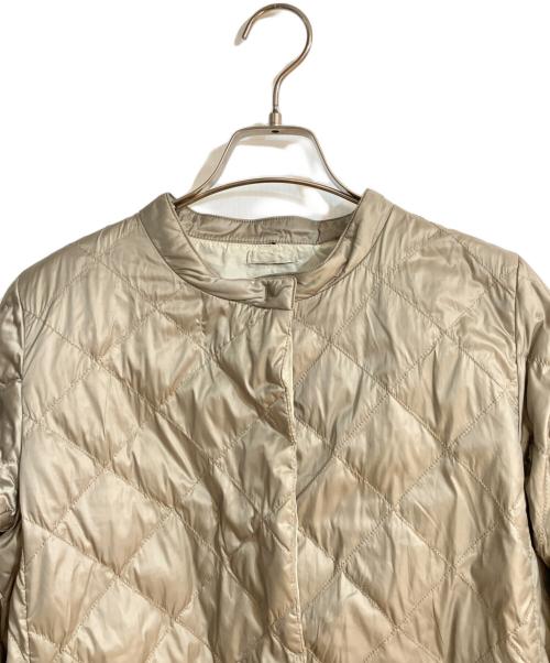 'S Max Mara（エスマックスマーラ）'S Max Mara (エスマックスマーラ) リバーシブル2wayキルティングコート ベージュ サイズ:Ｌの古着・服飾アイテム