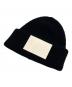 MM6 Maison Margiela（エムエムシックスメゾンマルジェラ）の古着「ロゴニット帽」｜ブラック