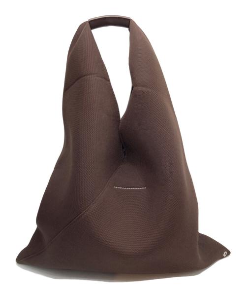 MM6 Maison Margiela（エムエムシックスメゾンマルジェラ）MM6 Maison Margiela (エムエムシックスメゾンマルジェラ) メッシュジャパニーズトートバッグ ブラウンの古着・服飾アイテム
