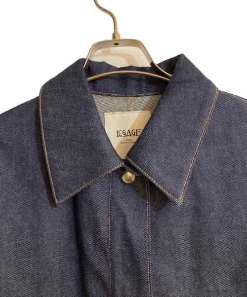 journal standard L'essage（ジャーナルスタンダード レサージュ）journal standard L'essage (ジャーナルスタンダード レサージュ) デニムワークジャケット インディゴ サイズ:不明の古着・服飾アイテム