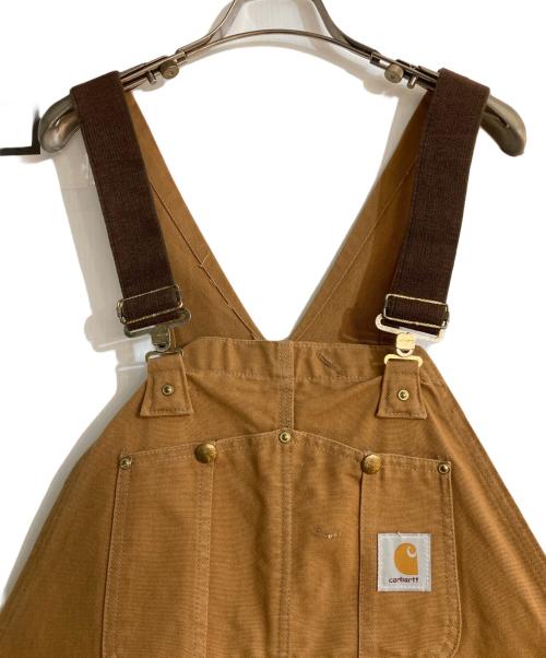 CarHartt（カーハート）CarHartt (カーハート) オーバーオール ベージュ サイズ: W40×L30の古着・服飾アイテム