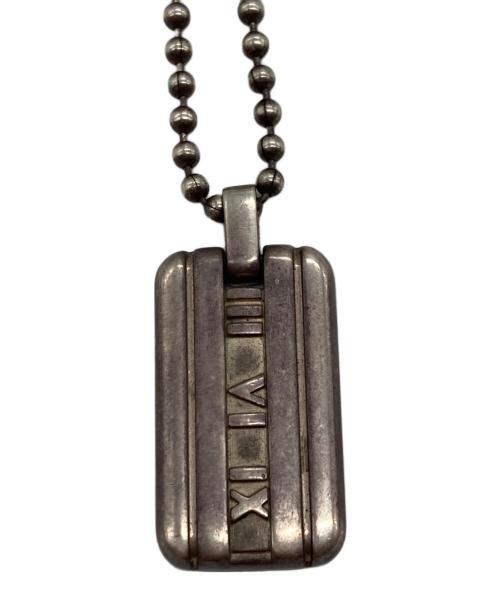 TIFFANY & Co.（ティファニー）Tiffany & Co. (ティファニー) アトラスプレートネックレス シルバーの古着・服飾アイテム