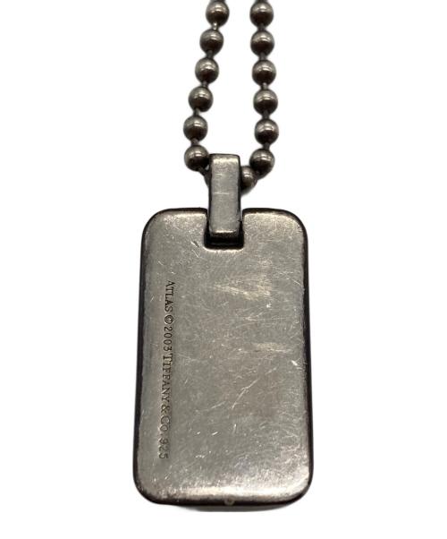 TIFFANY & Co.（ティファニー）Tiffany & Co. (ティファニー) アトラスプレートネックレス シルバーの古着・服飾アイテム