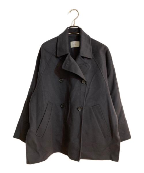 IENA（イエナ）IENA (イエナ) スーパー160ダブルフェイスショートコート グレー サイズ:38の古着・服飾アイテム
