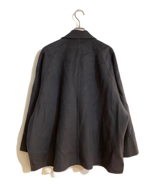 IENA（イエナ）IENA (イエナ) スーパー160ダブルフェイスショートコート グレー サイズ:38の古着・服飾アイテム