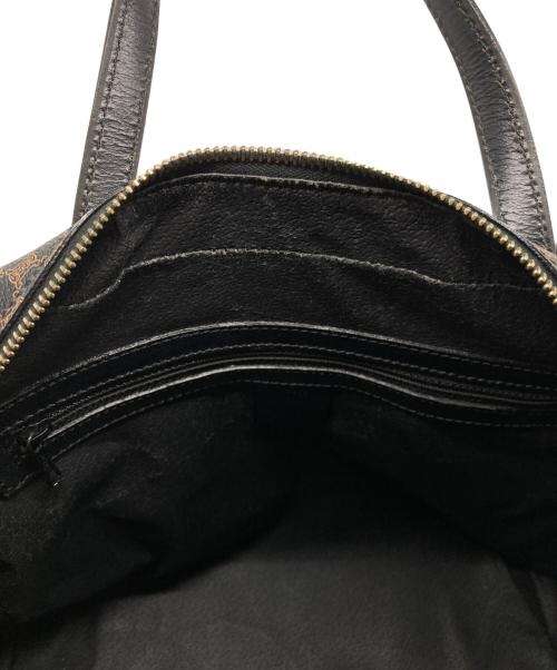 CELINE（セリーヌ）CELINE (セリーヌ) マカダムストライプハンドバッグ ブラックの古着・服飾アイテム