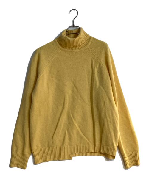 DRIES VAN NOTEN（ドリスヴァンノッテン）DRIES VAN NOTEN (ドリスヴァンノッテン) タートルネックニット オレンジ サイズ:Lの古着・服飾アイテム
