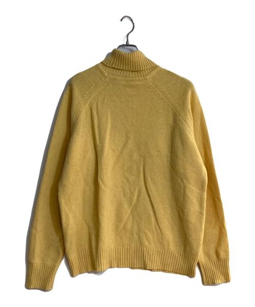 DRIES VAN NOTEN（ドリスヴァンノッテン）DRIES VAN NOTEN (ドリスヴァンノッテン) タートルネックニット オレンジ サイズ:Lの古着・服飾アイテム