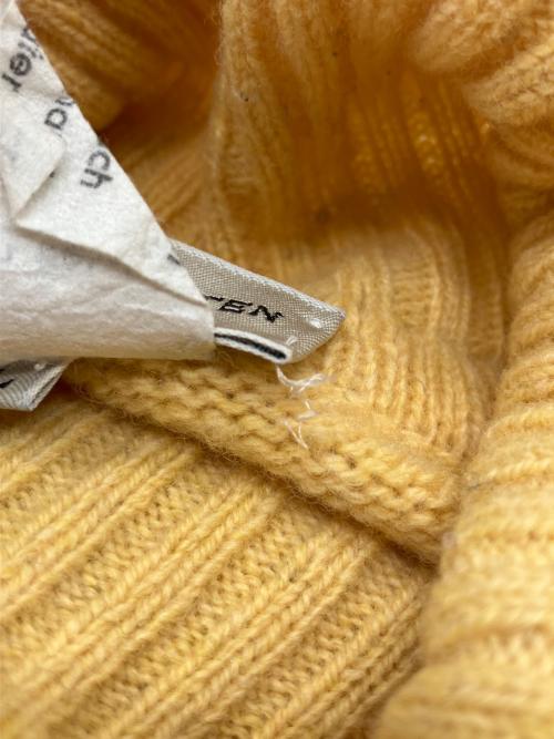 DRIES VAN NOTEN（ドリスヴァンノッテン）DRIES VAN NOTEN (ドリスヴァンノッテン) タートルネックニット オレンジ サイズ:Lの古着・服飾アイテム