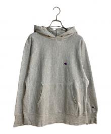 Champion（チャンピオン）の古着「リバースウィーブパーカー」｜グレー