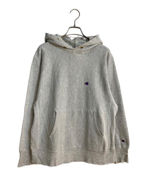 Champion（チャンピオン）Champion (チャンピオン) リバースウィーブパーカー グレー サイズ:Ｌの古着・服飾アイテム