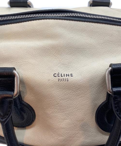 CELINE（セリーヌ）CELINE (セリーヌ) ミニボストンバッグ ホワイトの古着・服飾アイテム