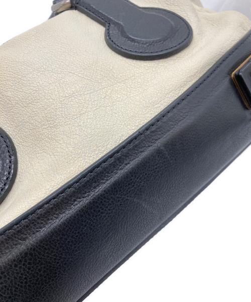 CELINE（セリーヌ）CELINE (セリーヌ) ミニボストンバッグ ホワイトの古着・服飾アイテム