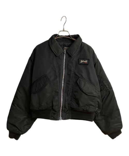 SCHOTT BROS.（ショットブロス）SCHOTT BROS. (ショットブロス) CWU-R フライトジャケット ブラック サイズ:Lの古着・服飾アイテム