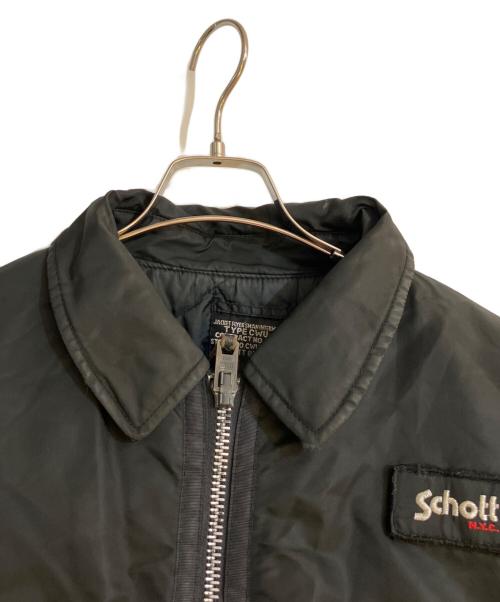 SCHOTT BROS.（ショットブロス）SCHOTT BROS. (ショットブロス) CWU-R フライトジャケット ブラック サイズ:Lの古着・服飾アイテム