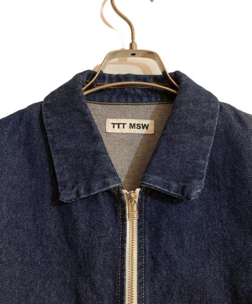 TTT MSW（ティー モダンストリートウェア）TTT MSW (ティー モダンストリートウェア) デニムジャケット ネイビー サイズ:Mの古着・服飾アイテム