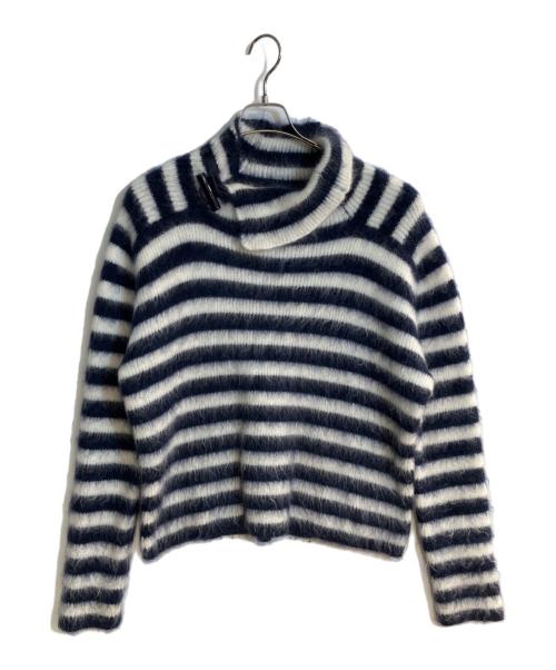 jacquemus（ジャックムス）JACQUEMUS (ジャックムス) Le Pull Marina セーター ネイビー×ホワイト サイズ:Mの古着・服飾アイテム