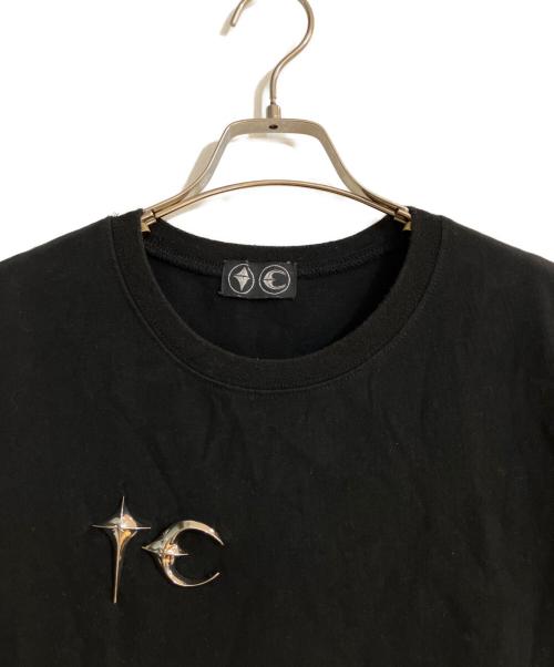 THUG CLUB（サグ クラブ）THUG CLUB (サグ クラブ) TCロゴカットソー ブラック サイズ:不明の古着・服飾アイテム
