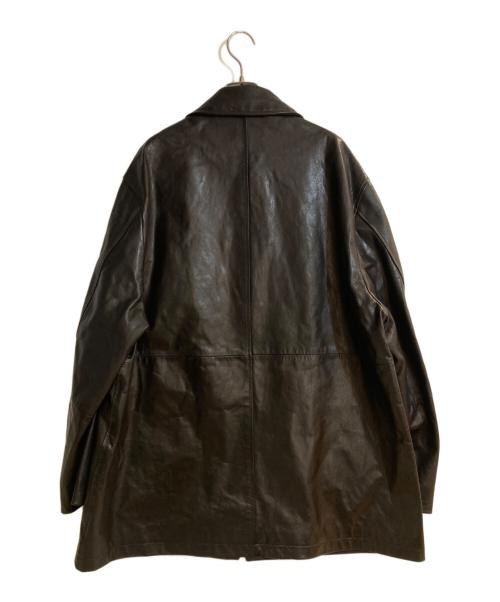 stein（シュタイン）stein (シュタイン) LEATHER ZIP JACKET ブラック サイズ:Sの古着・服飾アイテム