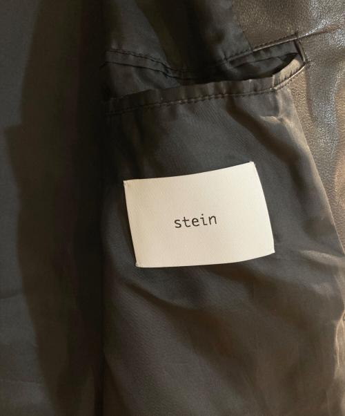 stein（シュタイン）stein (シュタイン) LEATHER ZIP JACKET ブラック サイズ:Sの古着・服飾アイテム