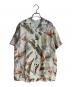 FUMITO GANRYU（フミトガンリュウ）の古着「アロハシャツ」｜ベージュ