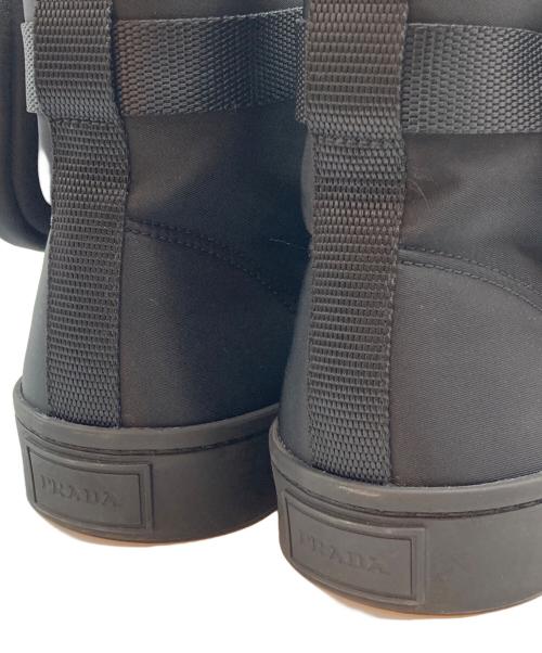PRADA（プラダ）PRADA (プラダ) RE-NYLON WHEEL SNEAKERS/ナイロンホイールスニーカーズ ブラック サイズ:7の古着・服飾アイテム