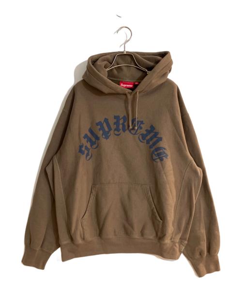 SUPREME（シュプリーム）Supreme (シュプリーム) 24AW Printed Arc Hooded Sweatshirt ブラウン サイズ:Mの古着・服飾アイテム