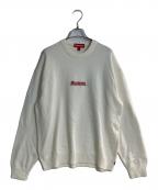 SUPREMEシュプリーム）の古着「24SS Old English Sweater」｜ホワイト