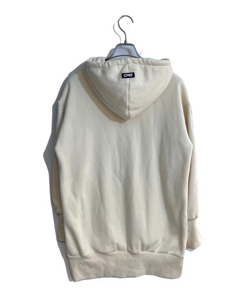 CPG（シーピージー）CPG (シーピージー) 裏フリースロングジップパーカー アイボリー サイズ:3の古着・服飾アイテム