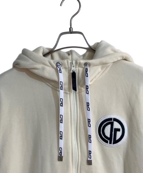 CPG（シーピージー）CPG (シーピージー) 裏フリースロングジップパーカー アイボリー サイズ:3の古着・服飾アイテム