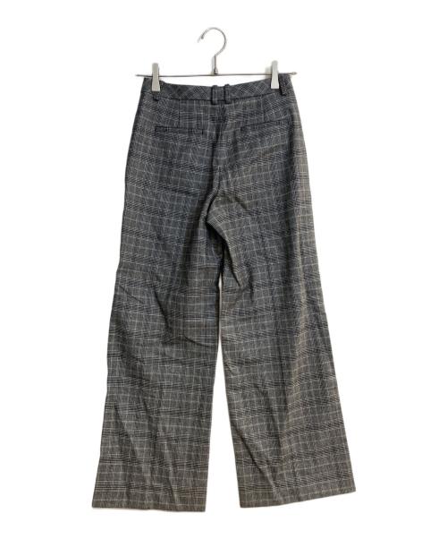 theory luxe（セオリーリュクス）theory luxe (セオリーリュクス) Roux Plaid Zaro Pant/ルー プレイド ザロ パンツ グレー サイズ:S32の古着・服飾アイテム