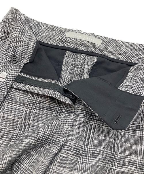 theory luxe（セオリーリュクス）theory luxe (セオリーリュクス) Roux Plaid Zaro Pant/ルー プレイド ザロ パンツ グレー サイズ:S32の古着・服飾アイテム
