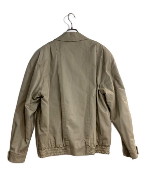 Burberry's（バーバリーズ）Burberry's (バーバリーズ) ジップアップショートジャケット ベージュ サイズ:46の古着・服飾アイテム