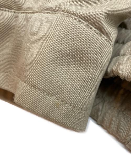 Burberry's（バーバリーズ）Burberry's (バーバリーズ) ジップアップショートジャケット ベージュ サイズ:46の古着・服飾アイテム