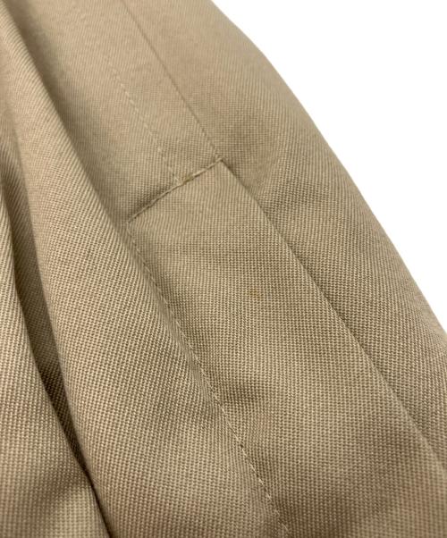 Burberry's（バーバリーズ）Burberry's (バーバリーズ) ジップアップショートジャケット ベージュ サイズ:46の古着・服飾アイテム
