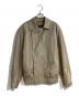 Burberry's（バーバリーズ）の古着「ジップアップショートジャケット」｜ベージュ