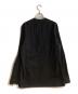 Yohji Yamamoto pour homme (ヨウジヤマモト プールオム) 切替 コットン シャツ ブラック サイズ:4：13000円