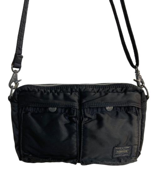 PORTER（ポーター）PORTER (ポーター) タンカーショルダーバッグ ブラックの古着・服飾アイテム