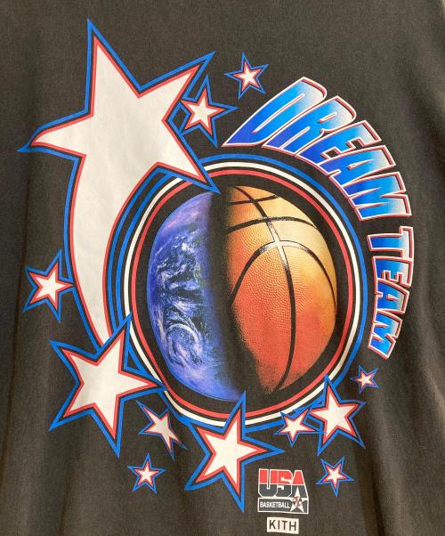KITH（キス）KITH (キス) USA Basketball Dream Team Vintage Tee ブラック サイズ:XXLの古着・服飾アイテム