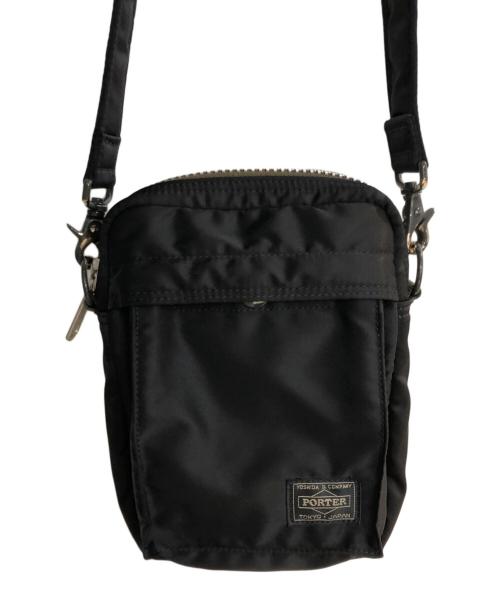 PORTER EXCHANGE（ポーターエクスチェンジ）PORTER EXCHANGE (ポーターエクスチェンジ) TANKERショルダーバッグ ブラウンの古着・服飾アイテム